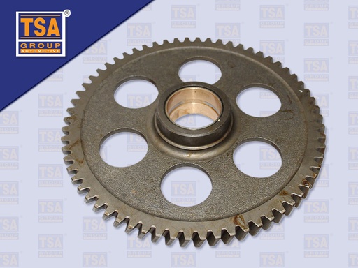 [0528-0007] เฟืองลอยชั้นเดียว IS 4HF1 64 ฟัน หยาบ (เกาหลี)