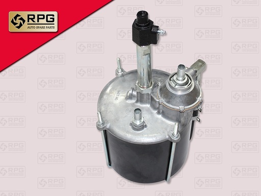 [0702-0027] หม้อลม 6 ล้อ วาล์วใหญ่ ลูกสั้น กระป๋อง 165 MM (RPG)