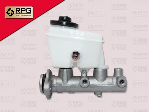 [0731-0042] แม่ปั้มเบรคตัวบน TY TIGER D4D 2WD LANDCRUISER PRADO 1" รูน้ำมัน M10 + กระป๋อง (RPG)