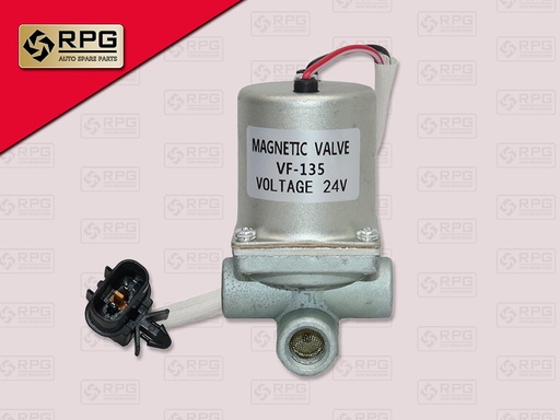 [0733-0013] สวิตช์ช็อปเบรค ลมดัน MS FS ขายึดบน รูลม 2รู รูระบาย 2รู 4ทาง 24V RPG