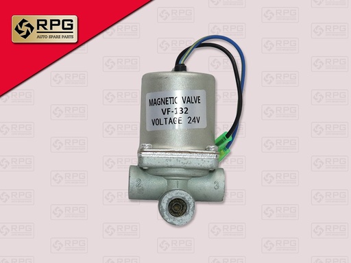 [0733-0015] สวิตช์ช็อปเบรค ลมดัน MS FS ขายึดบน รูลม 2รู รูระบาย 2รู 3ทาง 24V RPG