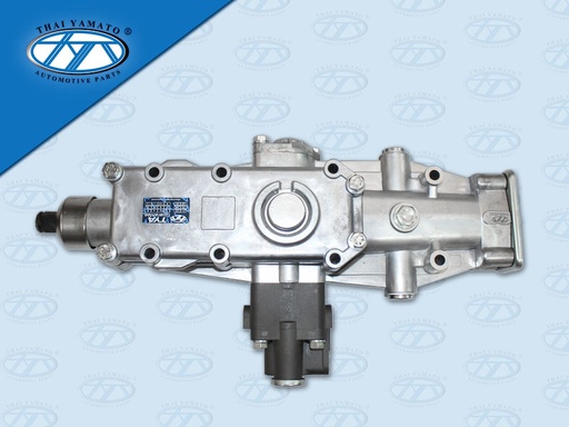 [1105-0022] ฝาเกียร์เล็ก ZF 240 300 คอเล็ก ซ้าย มีลูกปืนดัน ปลอกสลักฝาเกียร์ 63 ร่อง พร้อมตัวยิงโลไฮ (YAMATO)