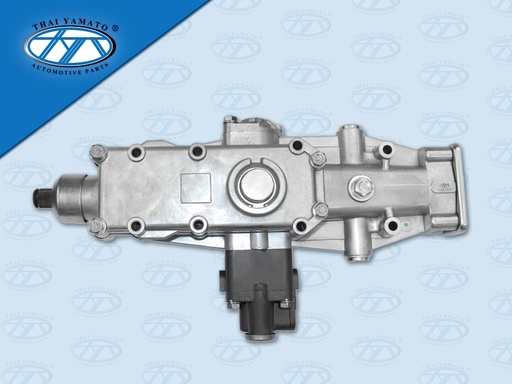 [1105-0023] ฝาเกียร์เล็ก ZF 240 300 คอเล็ก ซ้าย มีลูกปืนดัน ปลอกสลักฝาเกียร์ 65 ร่อง พร้อมตัวยิงโลไฮ (YAMATO)