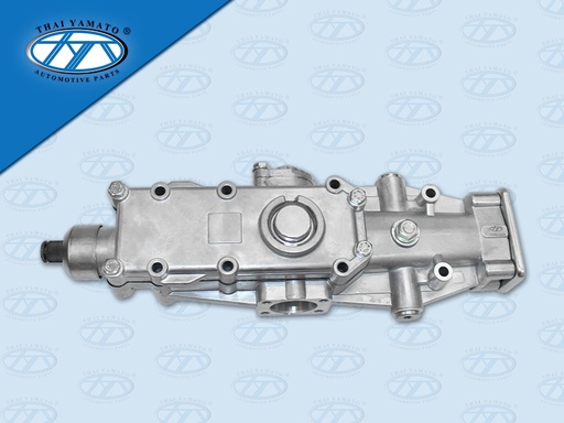 [1105-0028] ฝาเกียร์เล็ก ZF 240 300 คอเล็ก ซ้าย มีลูกปืนดัน ปลอกสลักฝาเกียร์ 66 ร่อง NO.ตัวยิงโลไฮ (YAMATO)