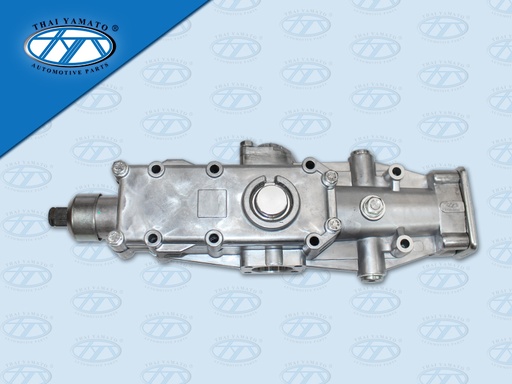 [1105-0030] ฝาเกียร์เล็ก ZF 240-300 คอเล็ก ซ้าย มีลูกปืนดัน ปลอกสลักฝาเกียร์ 65 ร่อง NO.ตัวยิงโลไฮ (YAMATO)