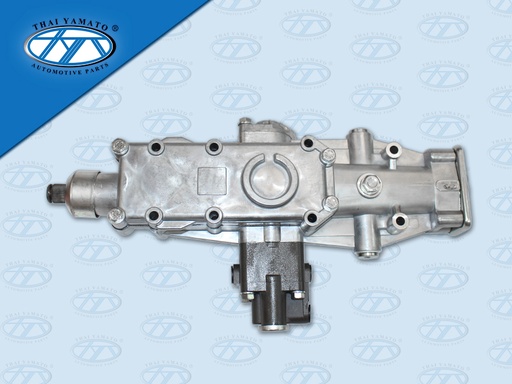 [1105-0033] ฝาเกียร์เล็ก ZF240 300 คอเล็ก ซ้าย ไม่มีลูกปืนดัน ปลอกสลักฝาเกียร์ 65 ร่อง พร้อมตัวยิงโลไฮ (YAMATO)