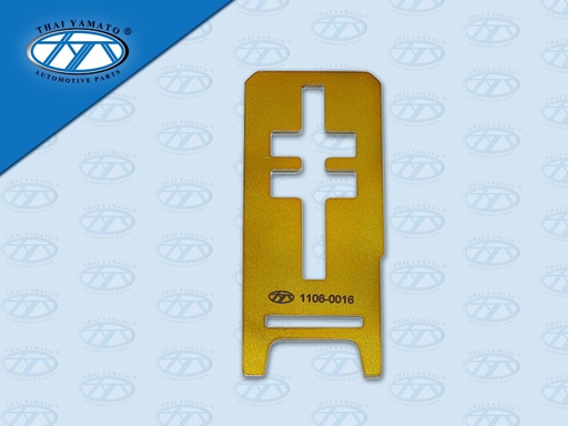 [1106-0016] แผ่นเหล็กบังคับตัวเข้าเกียร์ IS ZF 330 360 2 ร่อง (YAMATO)