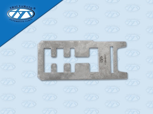 [1106-0017] แผ่นเหล็กบังคับตัวเข้าเกียร์ HN ZF 330 360 3 ร่อง (YAMATO)