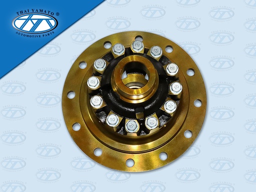 [1108-0029] เสื้อดอกจอกเฟืองท้าย NS UD เควสเตอร์ CWE370 เสื้อสูง จานบาง กากบาทโต 34MM จานน๊อตไม่ทะลุ YAMATO