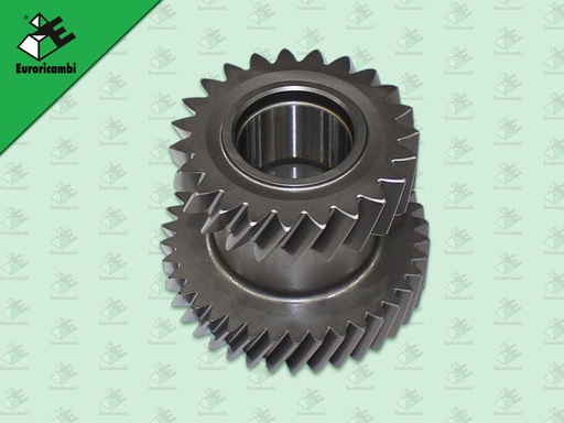 [35.51.0040] เฟืองราวล่าง 2 ชั้น HN MEGA 23 38 ฟัน