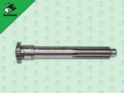 [35.53.0096] ปลายเกียร์สวมคลัช IS FULLER 38 MM ปริ้นล็อค 16 ร่อง 66/7 MM เม็ดใหญ่ ปลาย 25/310 MM +บู๊ช