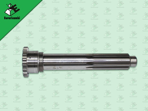 [35.53.0291] ปลายเกียร์อิตั้น 45 MM รุ่นเกลียว 18 ร่อง 80/12 MM เม็ดใหญ่ ปลาย 30/305 MM +บู๊ช