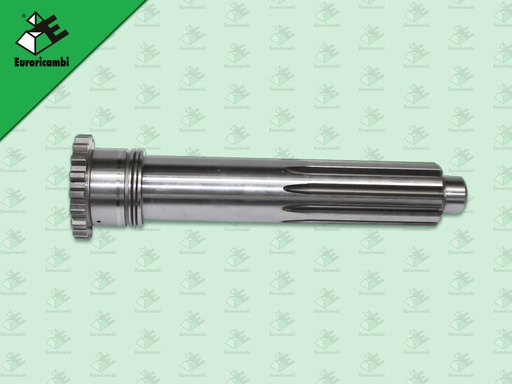 [35.53.0329] ปลายเกียร์อิตั้น 50 MM เกลียวน้ำมัน 18 ร่อง 80/12 MM เม็ดใหญ่ ปลาย 30/300 MM +บู๊ช