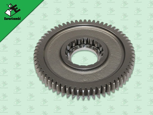 [35.53.1209] เฟืองราวกลางอิตั้นเกียร์ 1 62 ฟัน 18 ร่อง แหวนในตัว 4303620