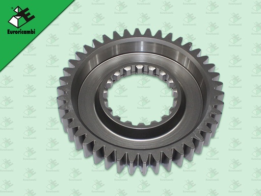 [35.54.0156] เฟืองโลว์อิตั้น 42 ฟัน 18 ร่อง เฟืองตรง โต 226*38 MM