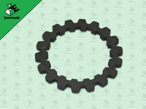 [35.54.0414] แหวนล็อคเฟืองโลว์อิตั้น ใน 18 ร่อง นอก 18 ร่อง หนา 6.5 MM /โต 99 MM