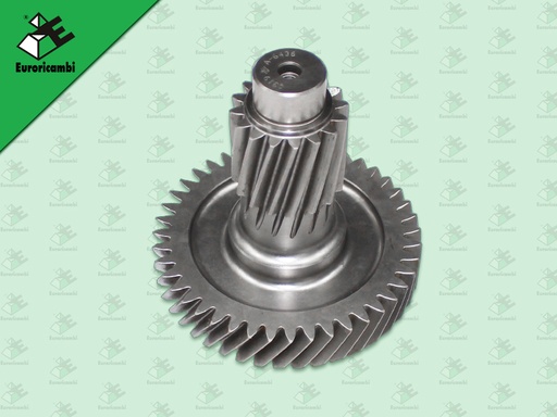 [35.54.0523] เฟืองราวล่าง 2 ชั้น อิตั้น 43/16 ฟัน เฟืองเฉียง