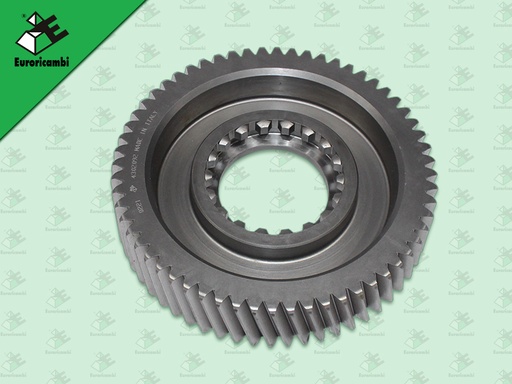 [35.54.0607] เฟืองโลว์อิตั้น 60 ฟัน 18 ร่อง เฟืองเฉียง 35.54.0607