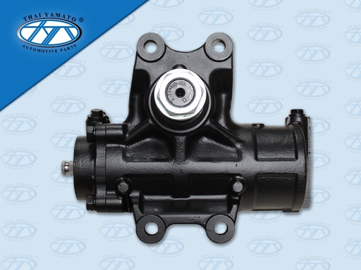 [5100-0014] กระปุกพวงมาลัย HN MEGA RHD รุ่น 4 รูน้ำมัน 2 คานหน้า NO.ขาไก่ (YAMATO)