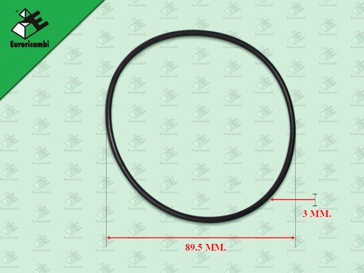[60.53.1190] โอริงลูกสูบโลไฮ BENZ G131 G155 G210 89.5*3 MM