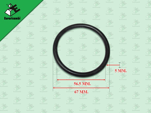 [60.53.1797] โอริงหน้าแปลนท้ายเกียร์ 5 BENZ G131 G155 G210 