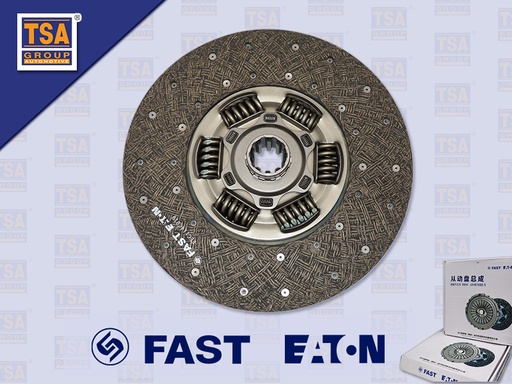 [9003-0003] แผ่นคลัช NS 17" 10ร่อง UD เควสเตอร์ 370HP ไม่ทองแดง (FAST)