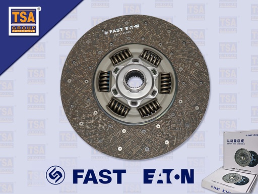 [9003-0005] แผ่นคลัช VL FM370-400 HP 17"24ร่อง ไม่ทองแดง(FAST)