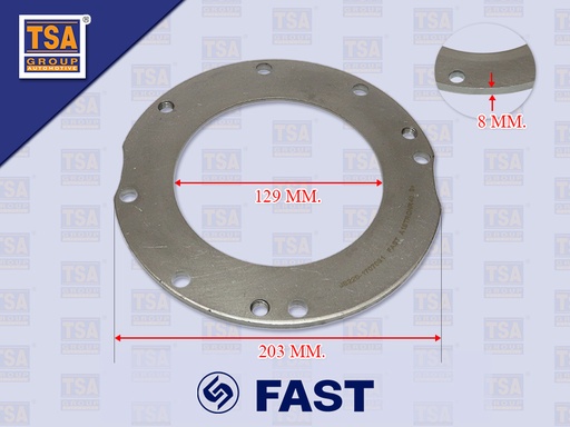 [9005-0004] แผ่นรองลูกปืนเฟืองไฮ UD เควสเตอร์ FAST 9JS119 6รู