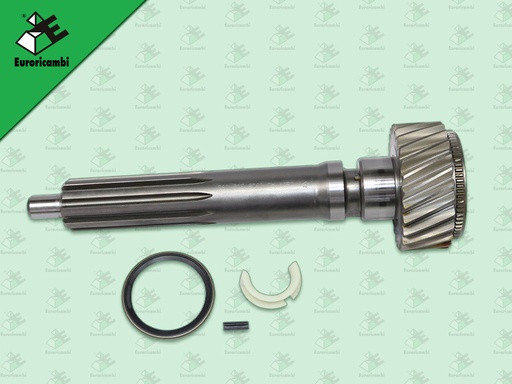 [95.53.1061] ปลายเกียร์ ZF195 26 ฟัน ยาว 35.2 CM ปลายลูกปืนโต 20 MM
