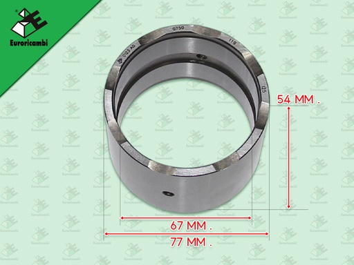 [95.53.2623] บู๊ชในรูเกียร์ 5 16S 67*77*54 MM