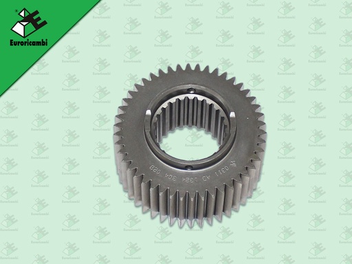 [95.53.4873] เฟืองทดสโลว์ ตัวกลาง ZF 330 360 46 ฟัน 24 ร่อง หนา 38 MM