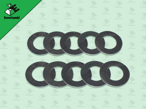 [95.57.0618] แหวนรองสลักเสื้อเฟืองทด ตัวใหญ่ IS ZF195 DECA195 1 ชุด = 10 ต้ว