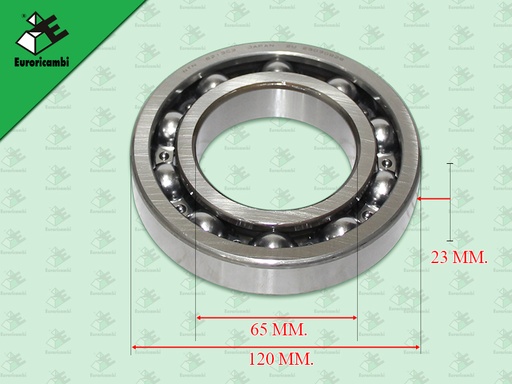 [98.53.1869] ลูกปืนท้ายเกียร์ BENZ G131 G155 G210 120*65*23 MM