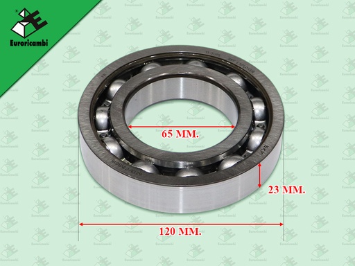 [98.53.1885] ลูกปืนท้ายเกียร์ IS ZF195 120*65*23 MM