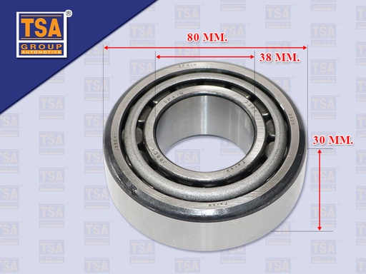 [9905-0153] ลูกปืนราวล่าง IS FTR 3381 3320 80*38*30 MM Fersa