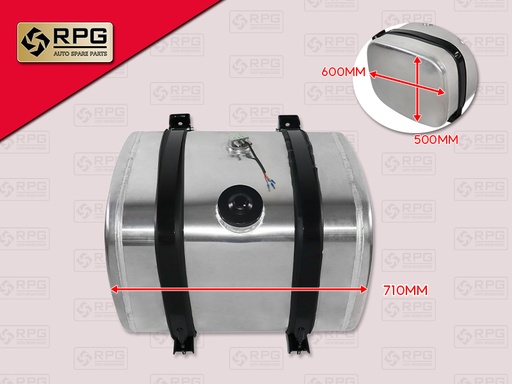 [0726-0009] ถังน้ำมัน 200 ลิตร 710*600*500MM RPG